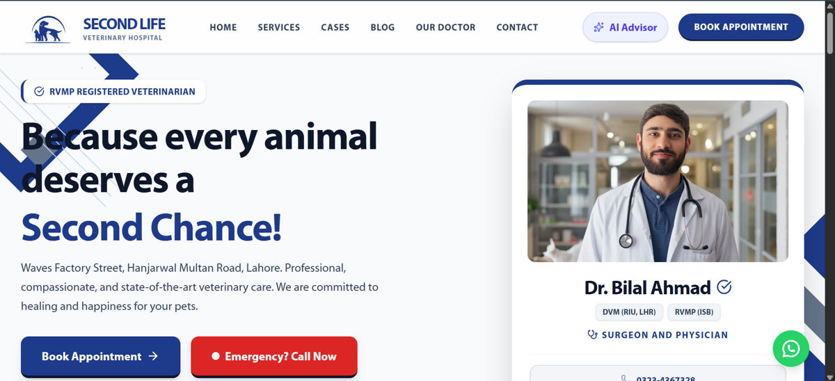 SecondLifeVets — by Soban Rafique